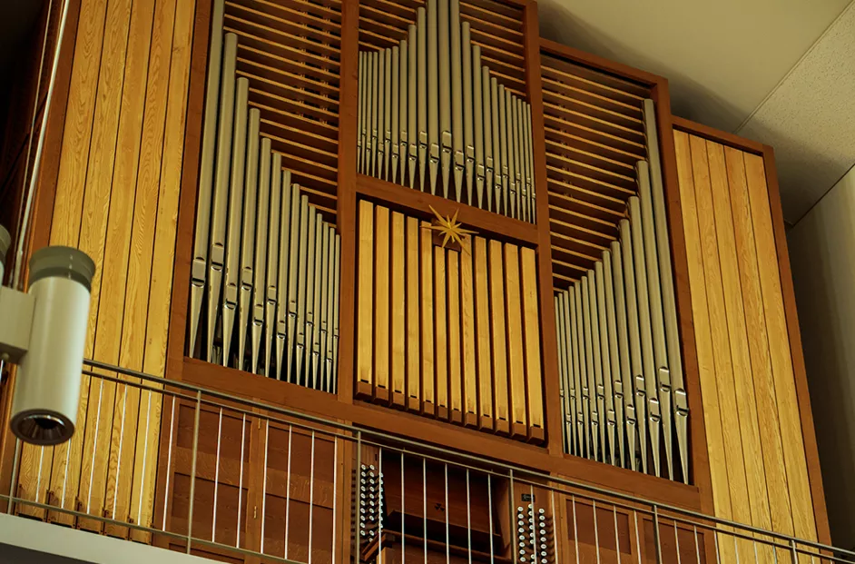パイプオルガン設置